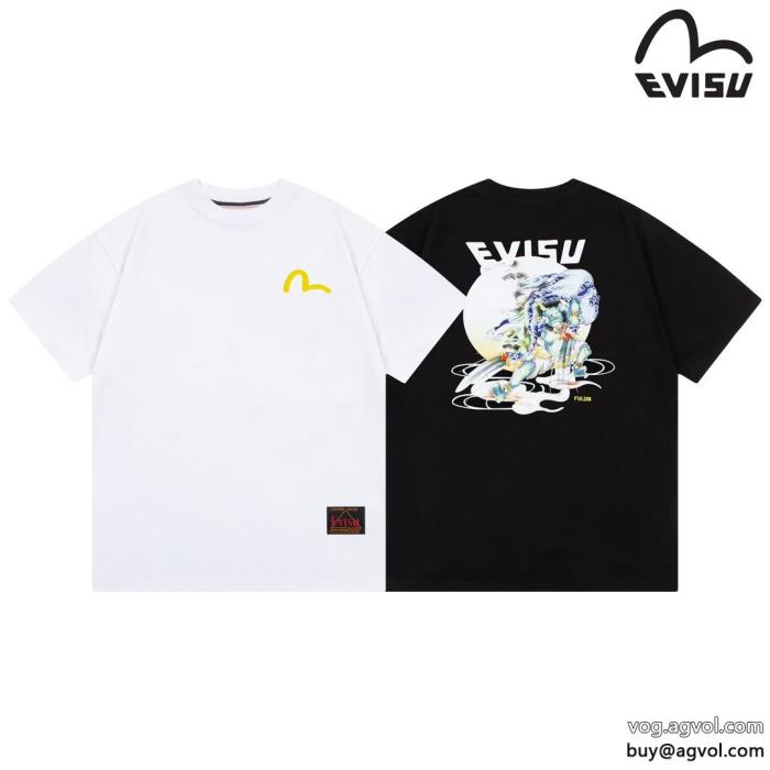 ブランド コピー  半袖TシャツEVISU意外と相性がいい在庫確保済_0_0
