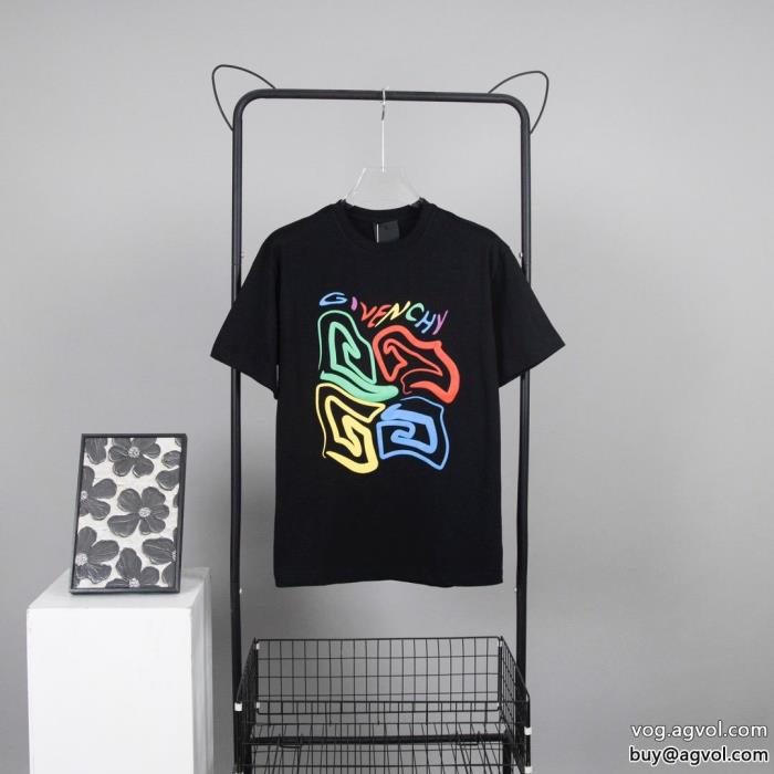 偽 ブランド 販売GIVENCHY話題沸騰上品で優しい雰囲気に半袖Tシャツ_0_0