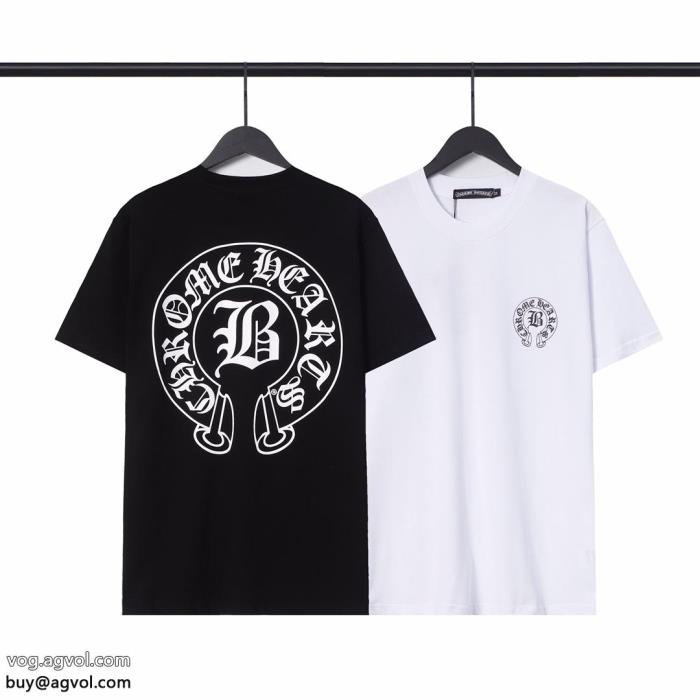 半袖Tシャツ偽 ブランドCHROME HEARTS完売続出今すぐ欲しい_0_2