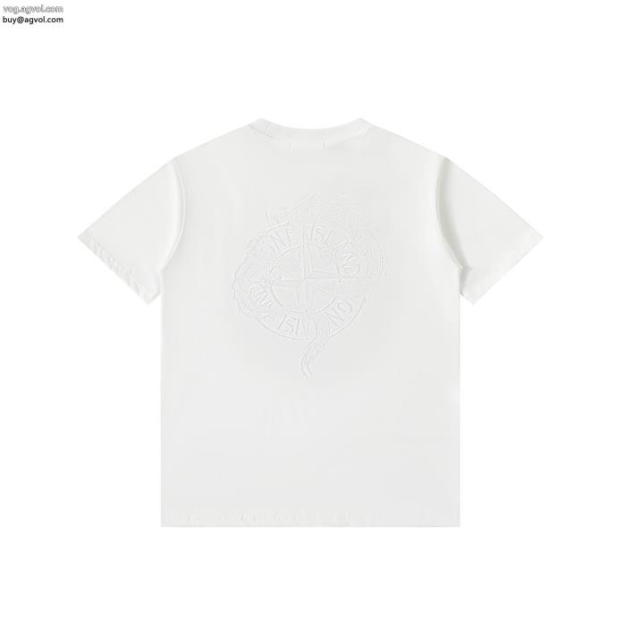 半袖Tシャツブランド 品 激安 通販Stone Island存在感大ユニセックススタイル_0_0
