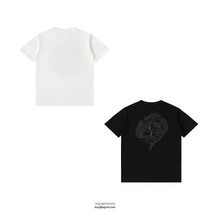 半袖Tシャツブランド 品 激安 通販Stone Island存在感大ユニセックススタイル_0_1