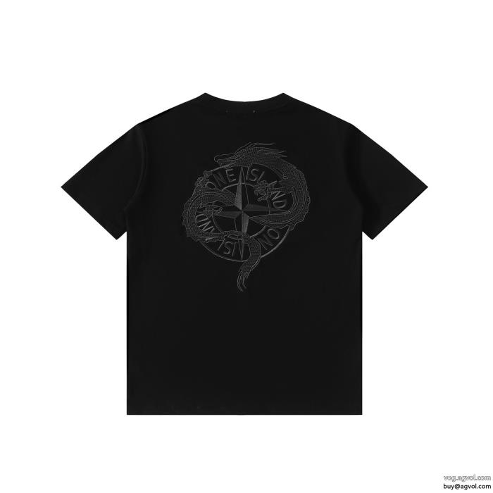 半袖Tシャツブランド 品 激安 通販Stone Island存在感大ユニセックススタイル_0_2