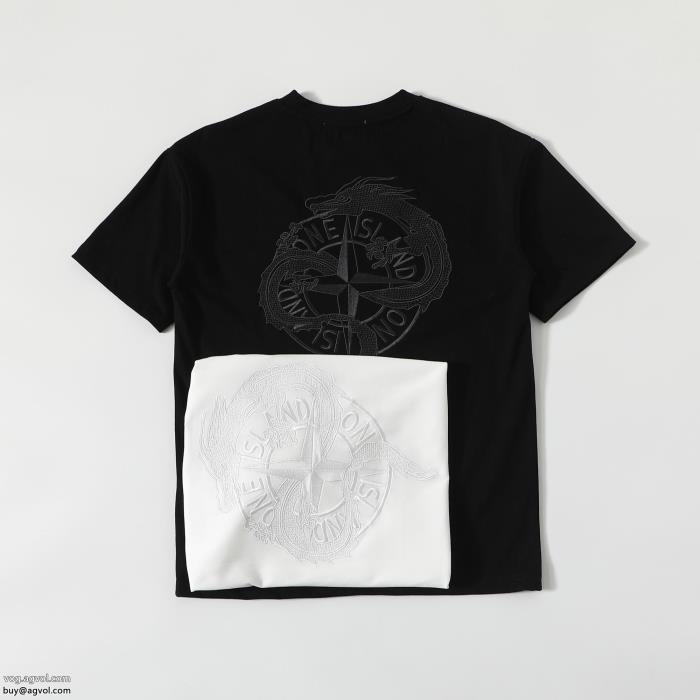 半袖Tシャツブランド 品 激安 通販Stone Island存在感大ユニセックススタイル_0_3