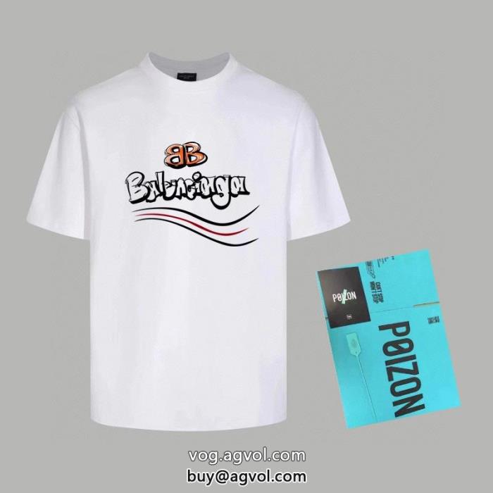 コピー 商品 販売半袖Tシャツbalenciagaカジュアルさ洗練された印象_0_0