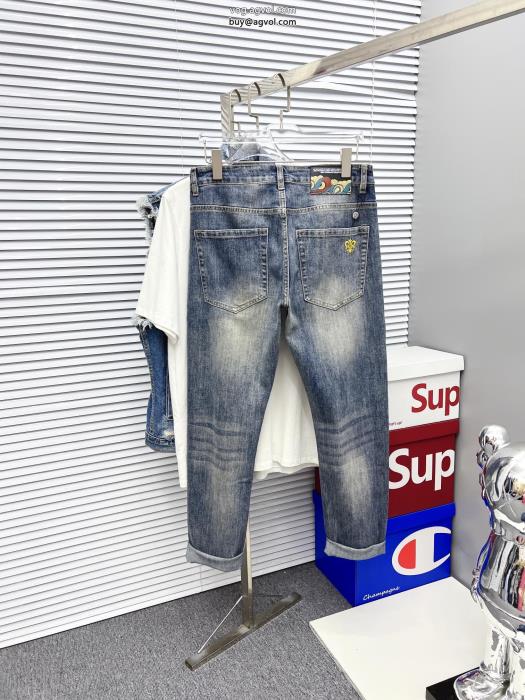 偽 ブランド 通販人気の高さ激安通販スタイルアップ上品ジーンズCHROME HEARTS_0_2