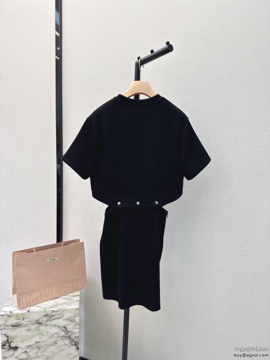 アイドル着用オフィスファッション激安 ブランド 通販ワンピースMIUMIU_0_1