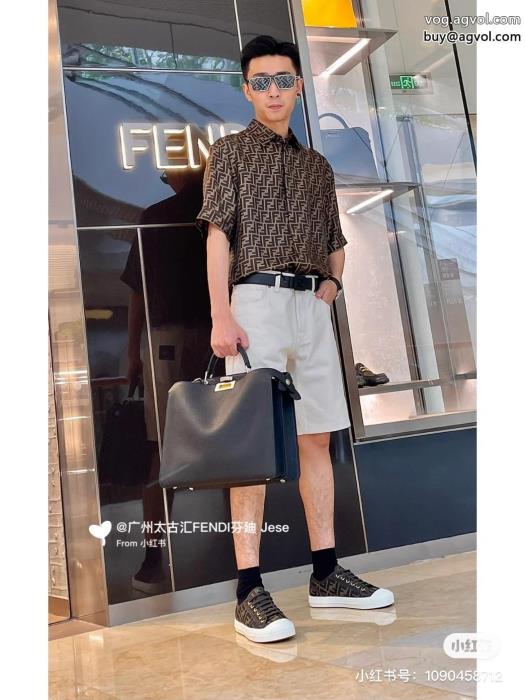 FENDI流行の最前線今季話題の一級品半袖シャツスーパー コピー 販売_0_4