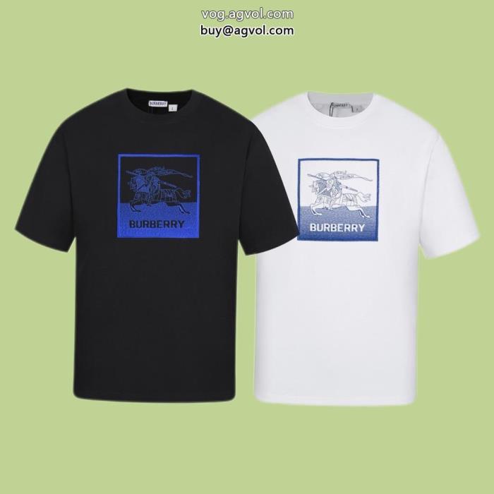 ブランド コピー s 級SS23オシャレ大人気ブランドバーバリー半袖Tシャツ_0_3
