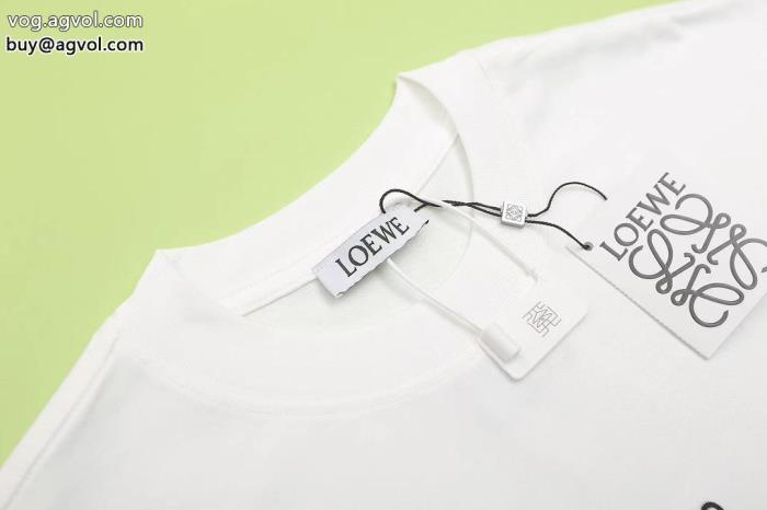 激安 ブランド 通販LOEWE半袖Tシャツ上質な素材この夏絶対欲しい_0_3