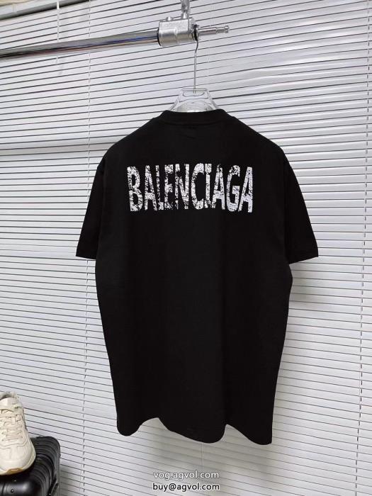 ブランド コピー 激安balenciaga注目夏新作実用的ながら手頃な価格半袖Tシャツ_0_2