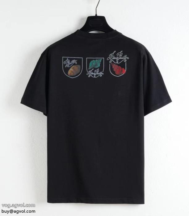 ブランド スーパー コピー 優良2024新作新品リラックス感急上昇半袖Tシャツルイ ヴィトン_0_2