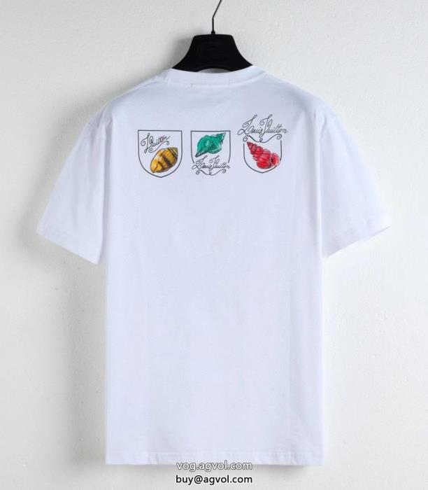 ブランド スーパー コピー 優良2024新作新品リラックス感急上昇半袖Tシャツルイ ヴィトン_0_3