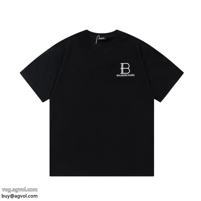 バルマン偽物 ブランド半袖Tシャツ数量限定奇跡の入荷完売必至_0_2