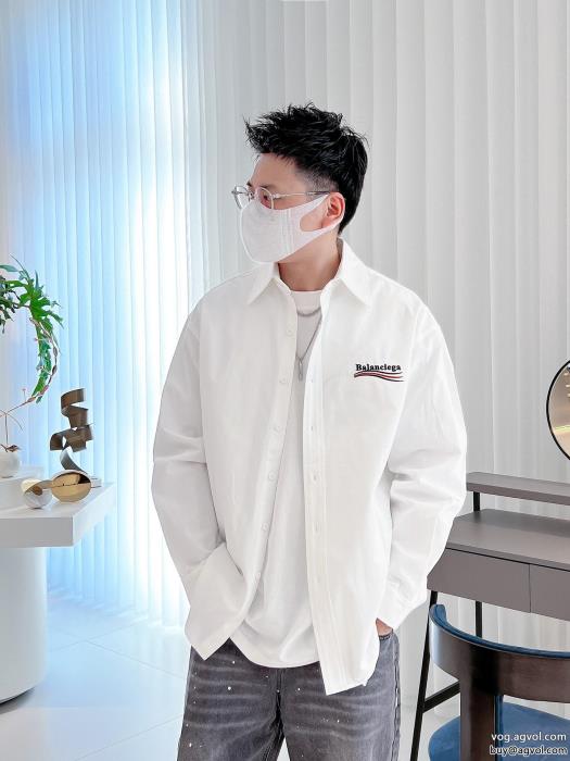 長袖シャツブランド 偽物balenciaga今年もトレンド肌触りの良いサラりと_0_0