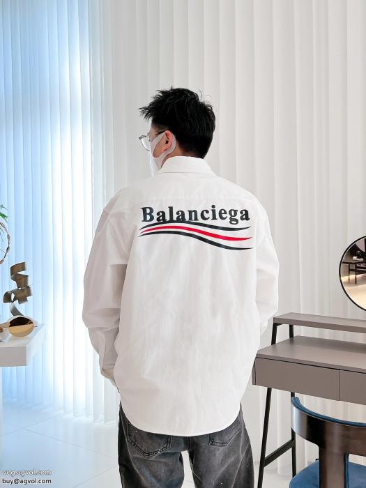 長袖シャツブランド 偽物balenciaga今年もトレンド肌触りの良いサラりと_0_3