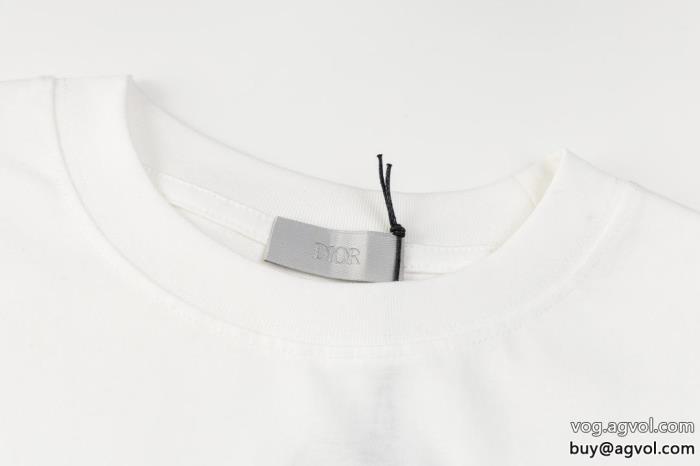 風合いが魅力コーデ選ばずおしゃれのポイント偽物 通販 DIOR半袖Tシャツ_0_3