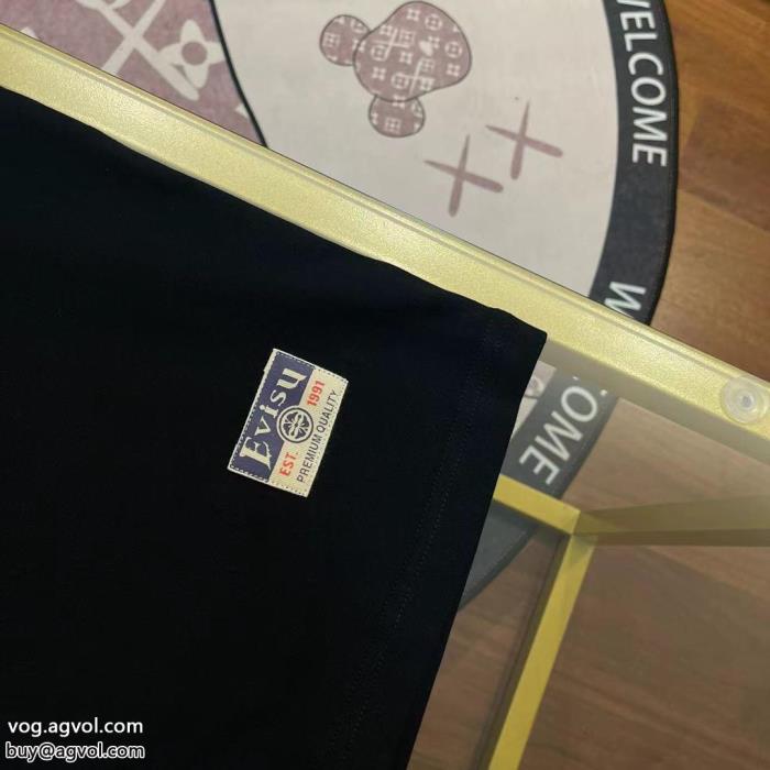 偽 ブランド 通販エヴィス限定生産品幅広く使える半袖Tシャツ_0_0