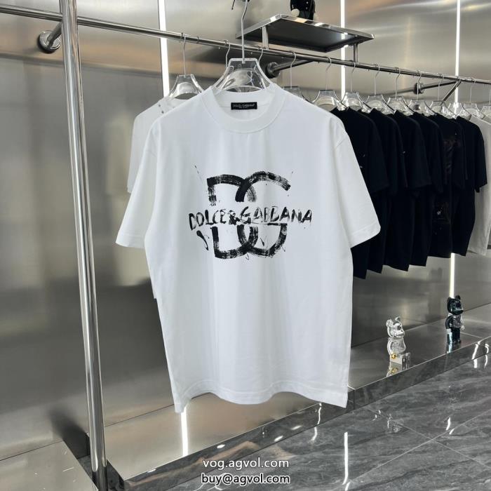 雑誌掲載オシャレ上級者に半袖Tシャツブランド コピー  ドルチェ＆ガッバーナ_0_3