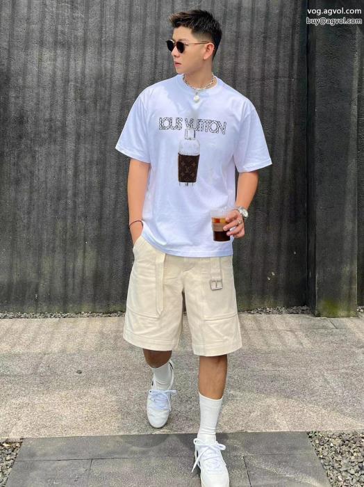 ブランド 品 コピー半袖Tシャツお買い得魅力が光るルイ ヴィトン_0_1