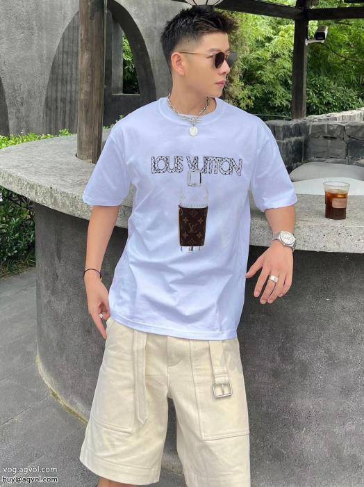 ブランド 品 コピー半袖Tシャツお買い得魅力が光るルイ ヴィトン_0_2