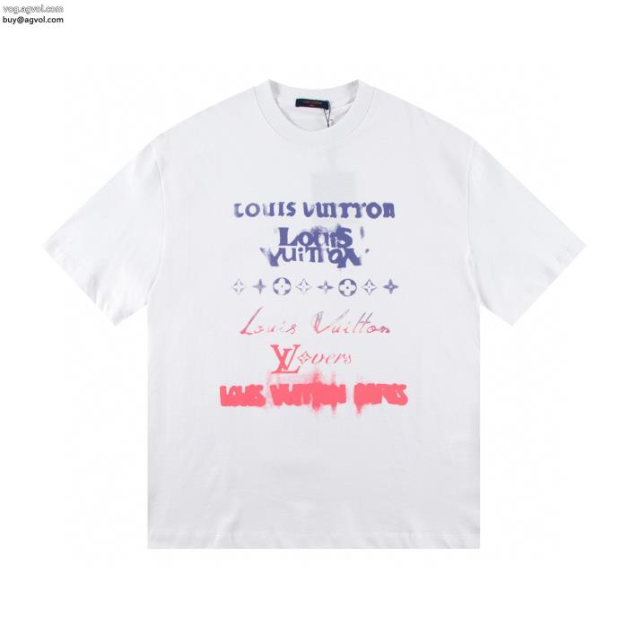 韓国の人気最大の魅力コピー 品 販売ルイ ヴィトン半袖Tシャツ_0_0