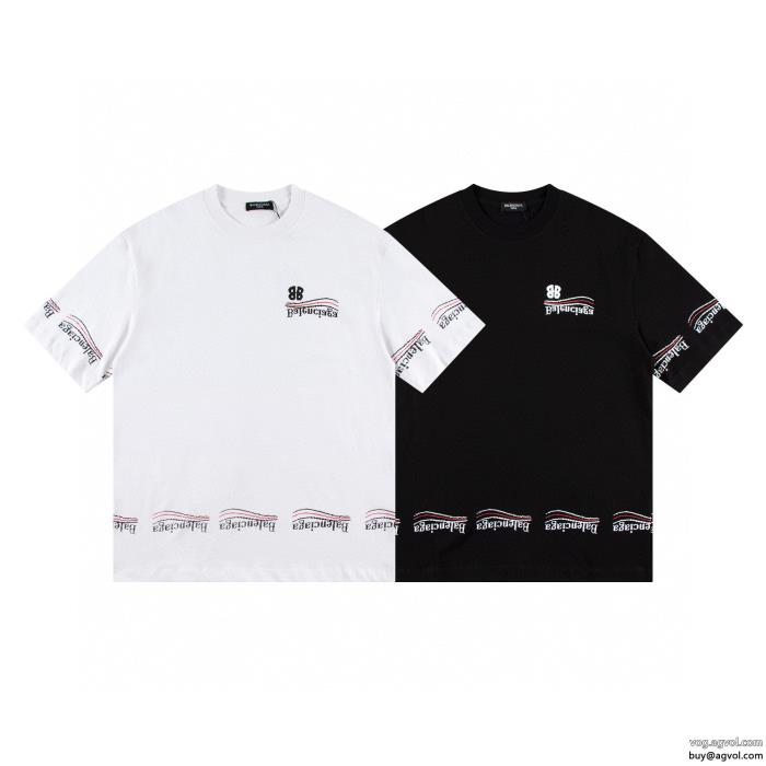 コピー ブランド 通販 安心半袖Tシャツ今すぐ欲しい旬デザインbalenciaga_0_1