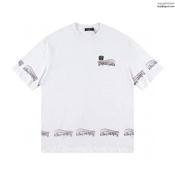 コピー ブランド 通販 安心半袖Tシャツ今すぐ欲しい旬デザインbalenciaga_0_4