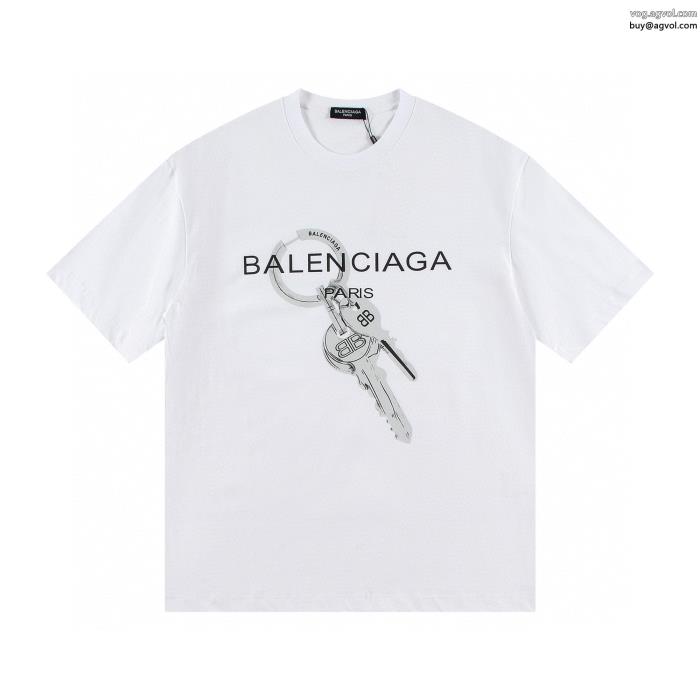 完売目前2024年の最新アイテム偽 ブランド半袖Tシャツbalenciaga_0_0