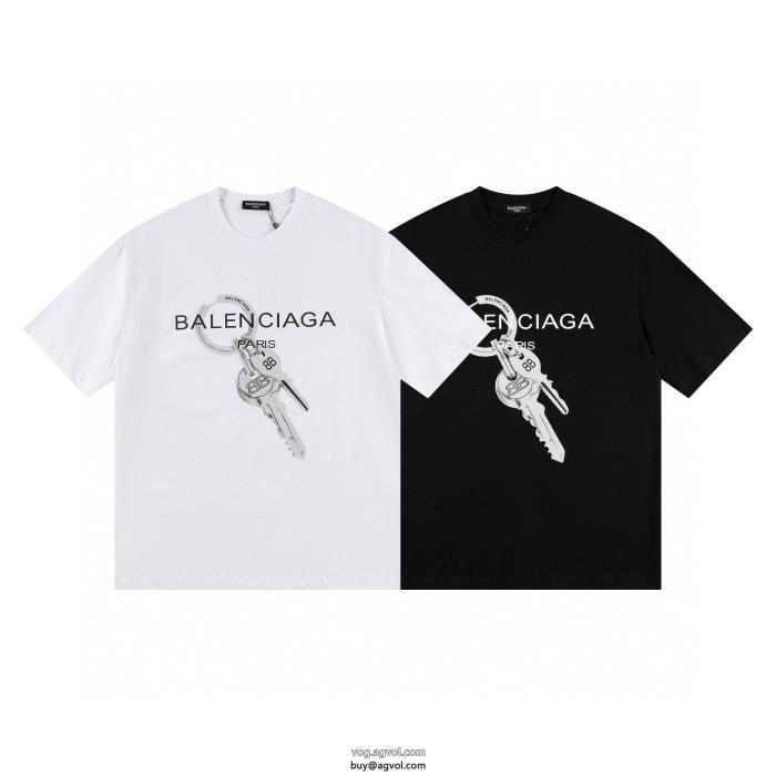 完売目前2024年の最新アイテム偽 ブランド半袖Tシャツbalenciaga_0_2