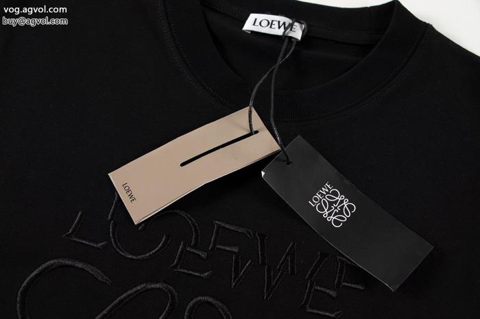 LOEWE半袖Tシャツ高品質素材抜け感のある夏着物ブランド コピー 販売 _0_2