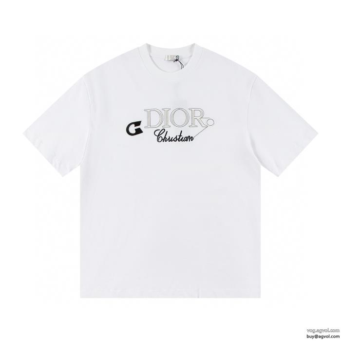 春の新生活新鮮ながら上品ディオールブランド 品 コピー半袖Tシャツ_0_0