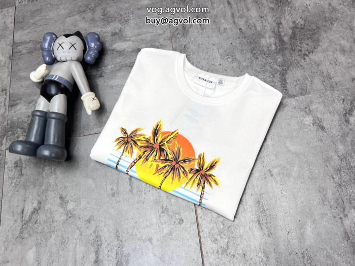 ブランド 偽物 激安COACH半袖Tシャツ人気ブランドお洒落度が一段アップする_0_3