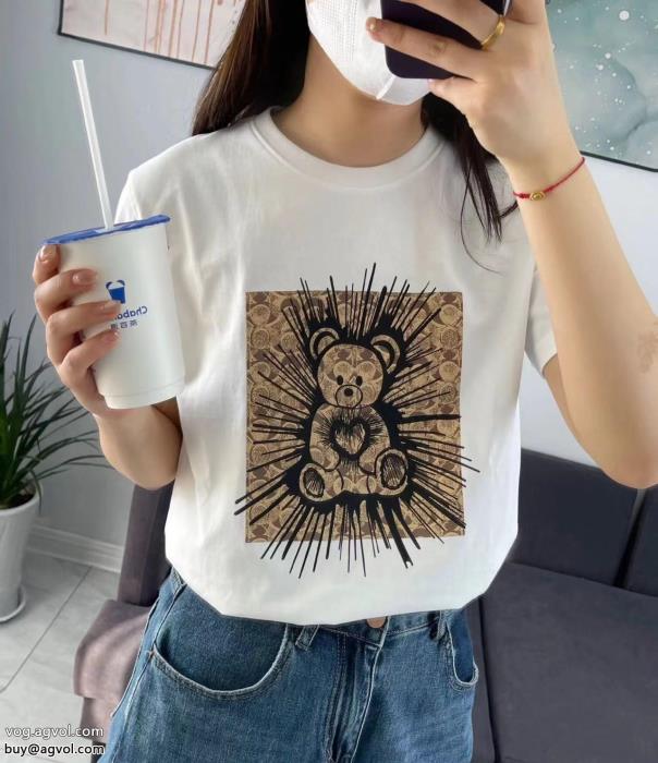 半袖Tシャツ著名人愛用人気急上昇コーチコピー 商品 ブランド_0_1
