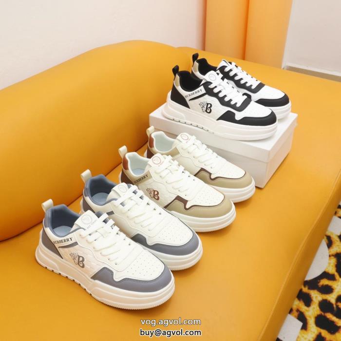 コピー 品 販売有用性が高い便利アイテム清涼感スニーカーBURBERRY_0_4