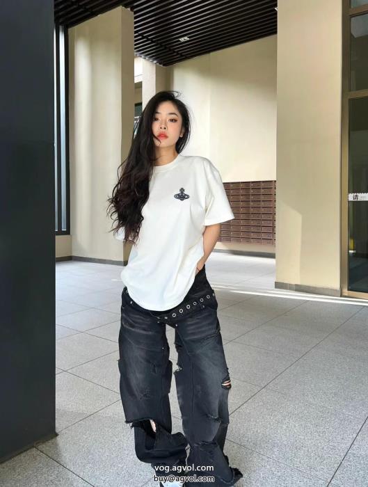 VIVIENNE WESTWOOD23SS洗練デザイン23SS/大人気2024コレクション偽物 ブランド半袖Tシャツ_0_4