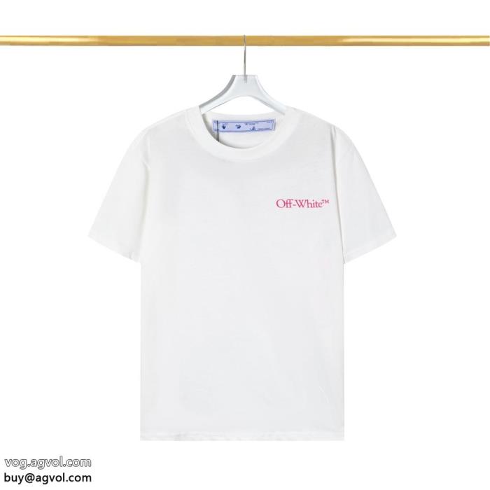 大人着用可オフィスにもコピー 品 ブランド半袖TシャツOff-White_0_0