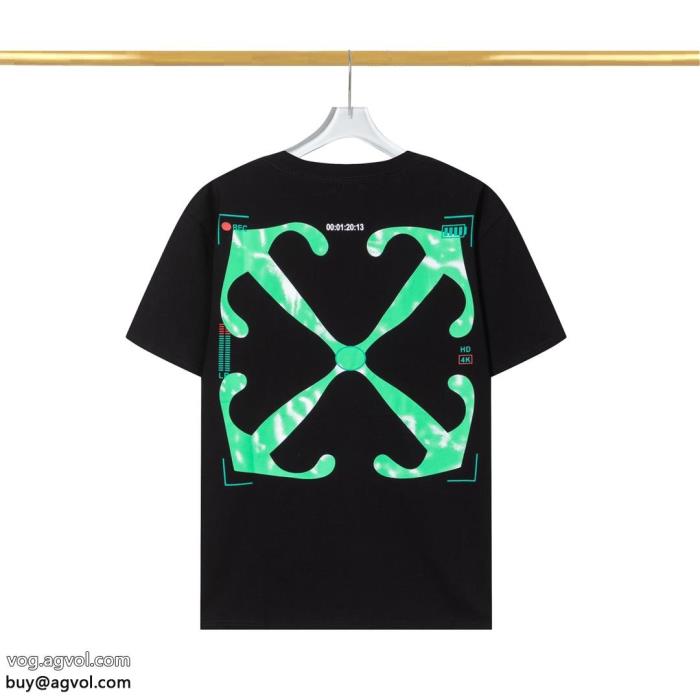 大人着用可オフィスにもコピー 品 ブランド半袖TシャツOff-White_0_2