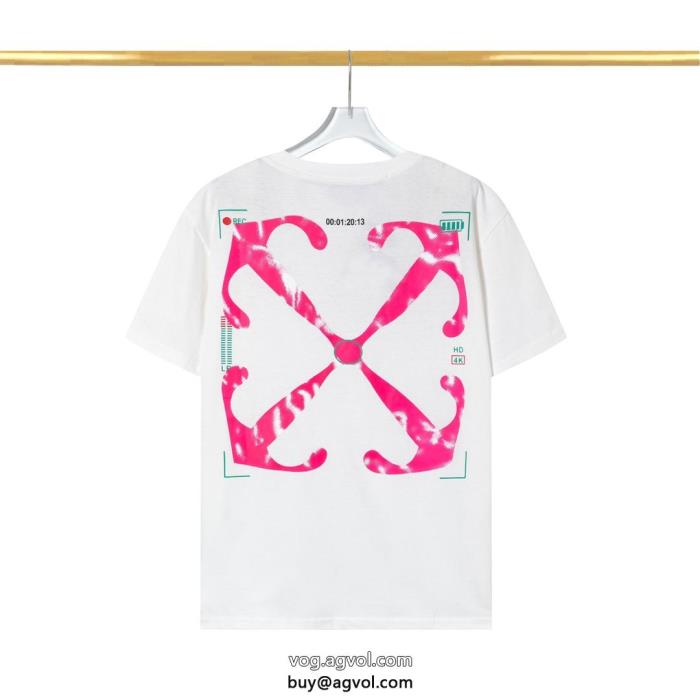 大人着用可オフィスにもコピー 品 ブランド半袖TシャツOff-White_0_4