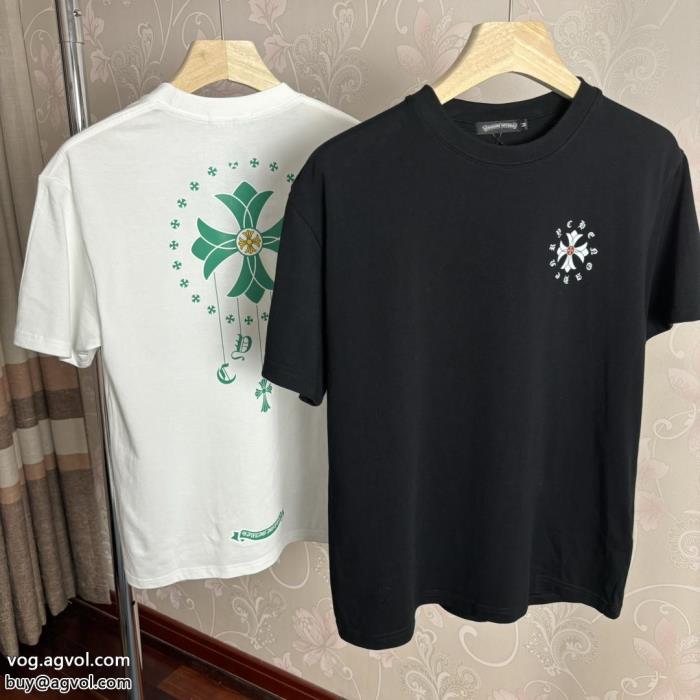 ブランド コピー 専門CHROME HEARTS大注目注目新ブランド半袖Tシャツ_0_1