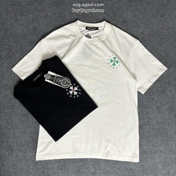 ブランド コピー 専門CHROME HEARTS大注目注目新ブランド半袖Tシャツ_0_2