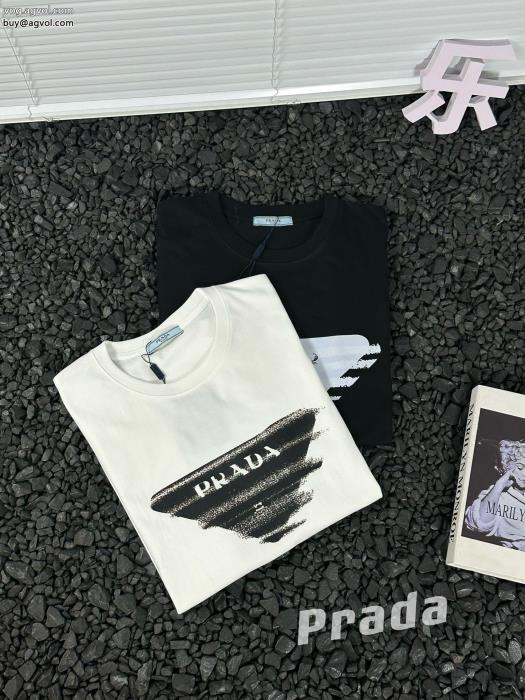 ブランド 偽物 激安 通販半袖Tシャツ在庫希少オシャレな印象にPRADA_0_3