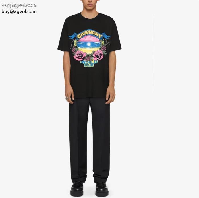 限定デザイン人気商品再入荷半袖Tシャツジバンシーブランド コピー 着払い_0_2