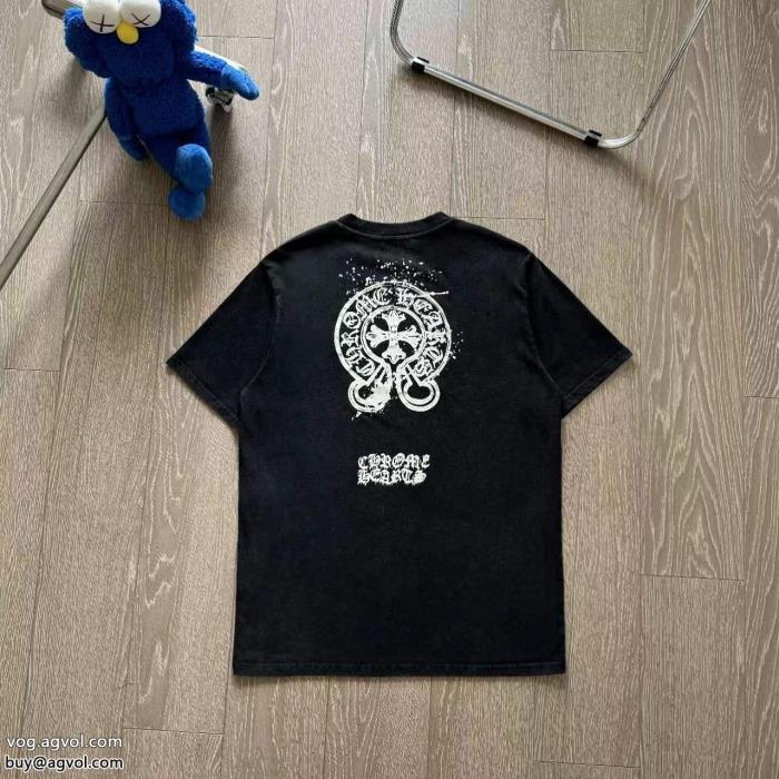 即日対応肌触りの着心地が良く CHROME HEARTS半袖Tシャツブランド 通販 激安_0_1