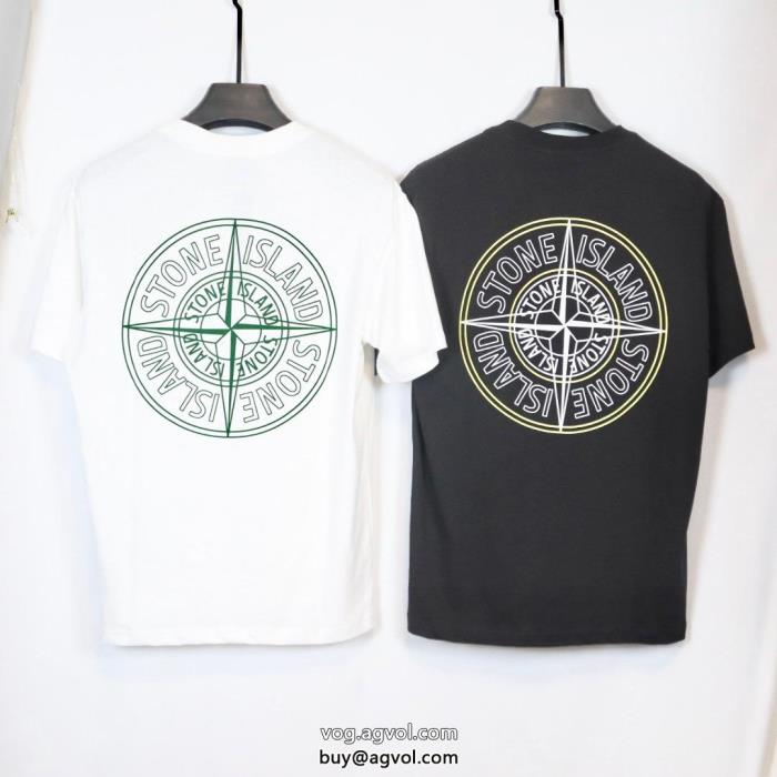 リッチな印象に海外直送半袖TシャツStone Island偽 ブランド_0_0