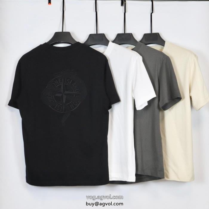 数量限定☆2024SSファッション感度の高い2024トレンドStone Island半袖Tシャツ通販 ブランド_0_0