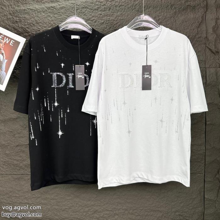 2022-23AW☆韓国の人気低価格ブランド コピー 安心DIOR半袖Tシャツ_0_3