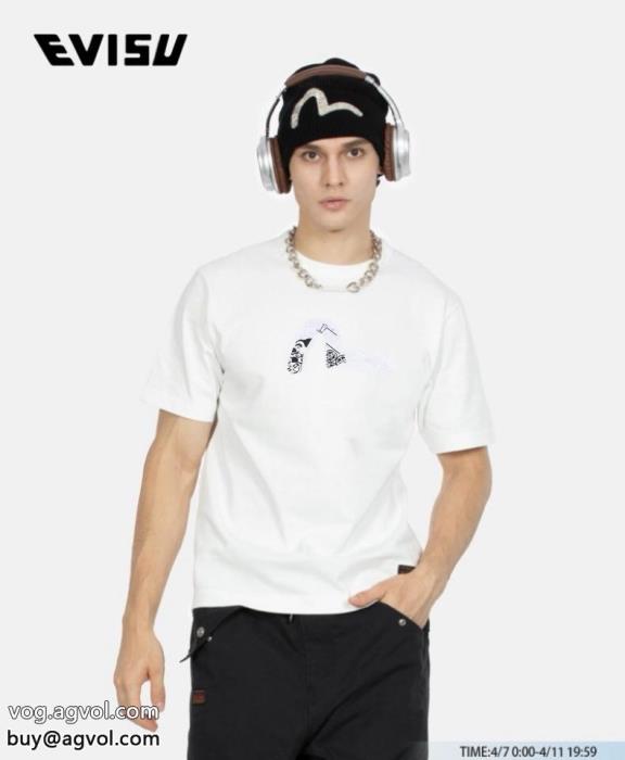 エヴィス注目!22-23AW最旬のスタイルブランド コピー 優良半袖Tシャツ_0_4