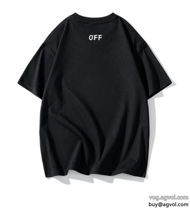 偽 ブランド 優秀なアイテム先行予約販売オフホワイト半袖Tシャツ_0_1