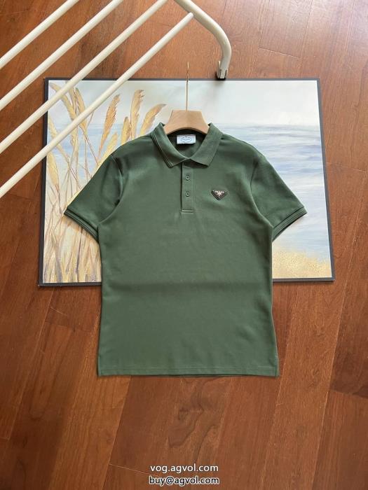 半袖Tシャツ今や定番アイテム好評品格好良い偽物 通販 PRADA_0_1