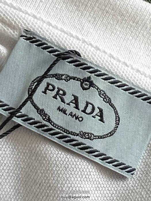 半袖Tシャツ今や定番アイテム好評品格好良い偽物 通販 PRADA_0_2
